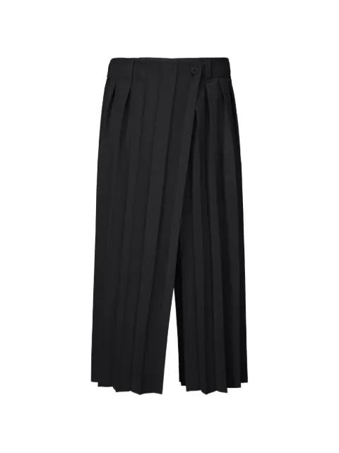 Edge Emsemble pleated wrapped-design trousers by ISSEY MIYAKE