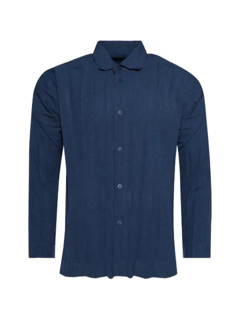 Edge Ensemble pleated shirt by ISSEY MIYAKE