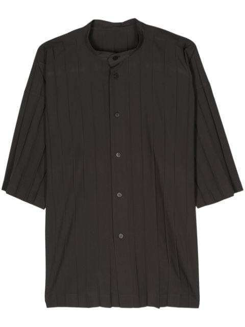 Edge pressed-crease shirt by ISSEY MIYAKE