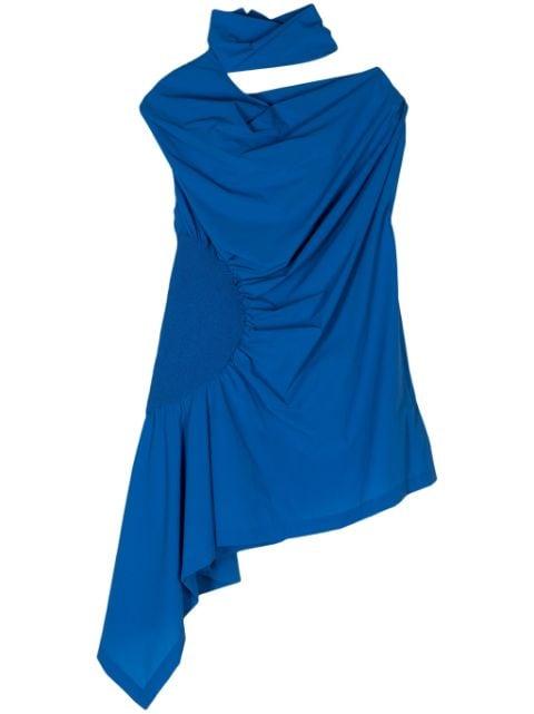 Eye Of The Bean asymmetric blouse by ISSEY MIYAKE