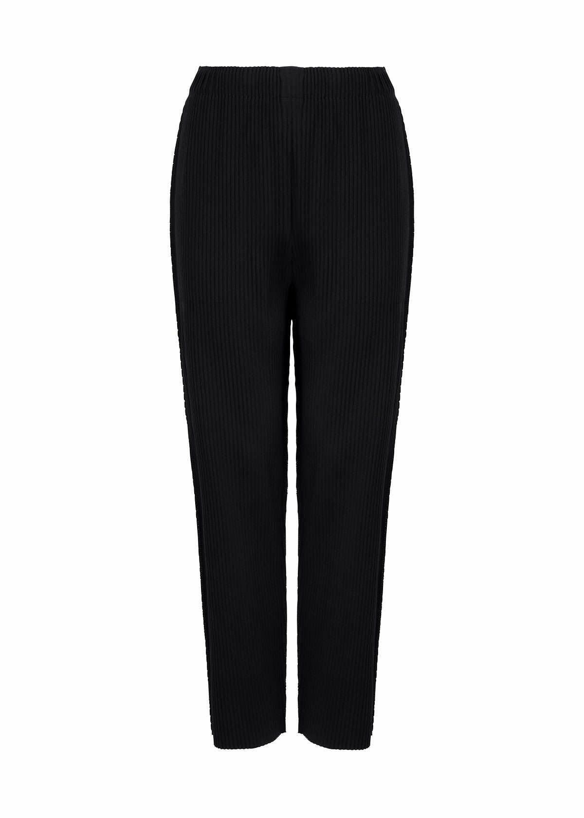 FINE KNIT PLEATS BLACK by ISSEY MIYAKE