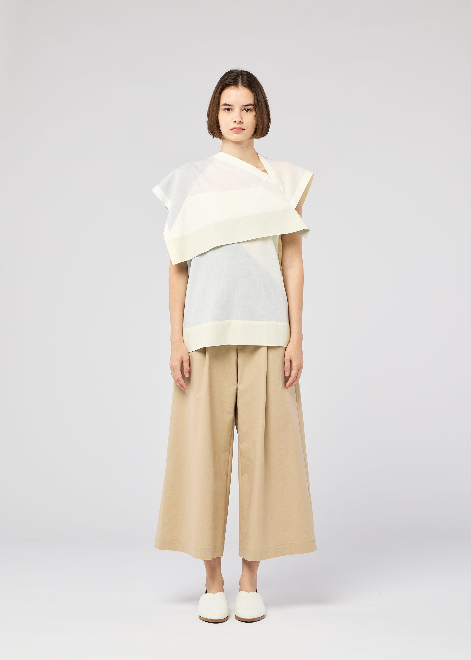 FOLD RAMIE PRINT by ISSEY MIYAKE