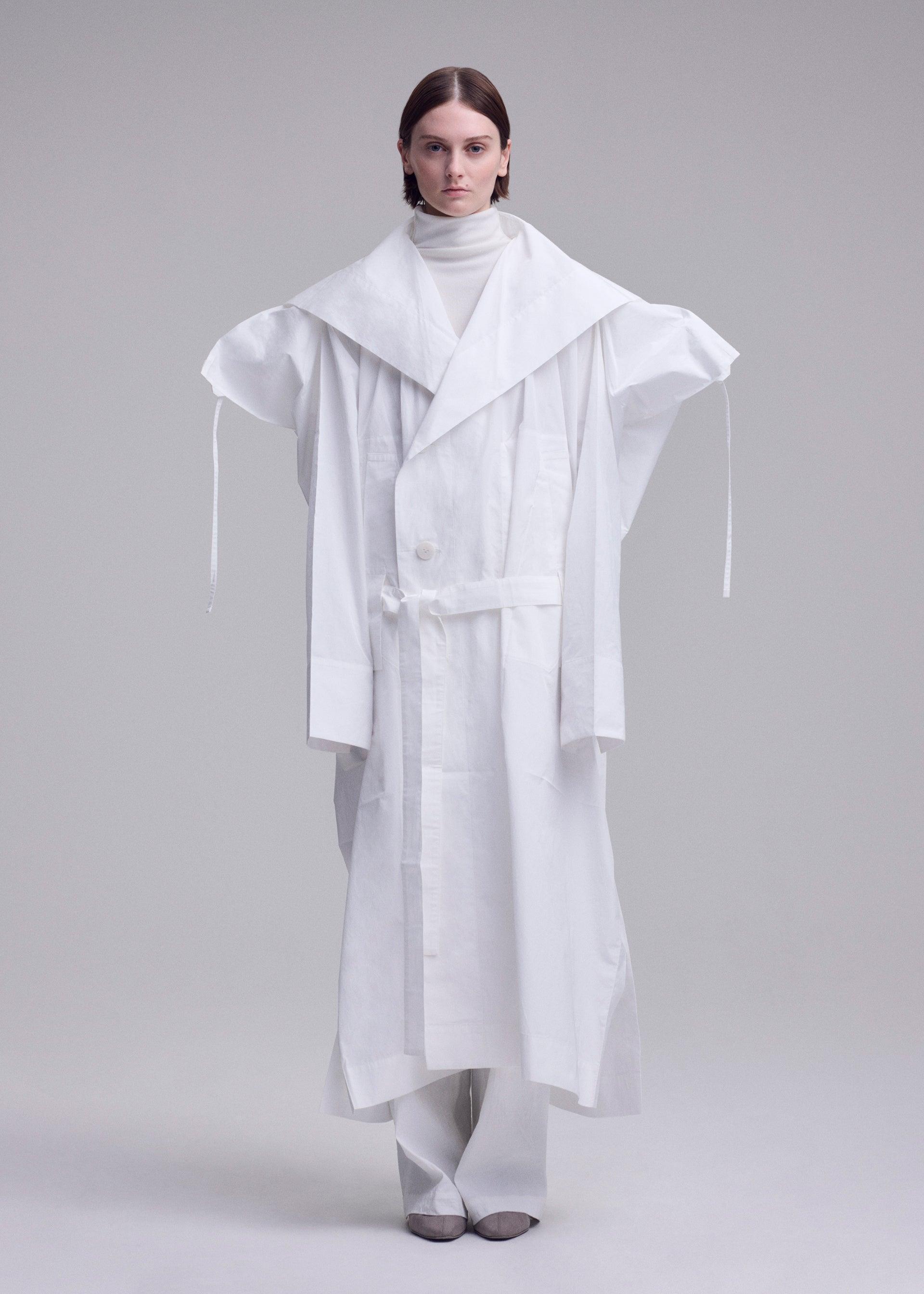 FOLDING COAT by ISSEY MIYAKE