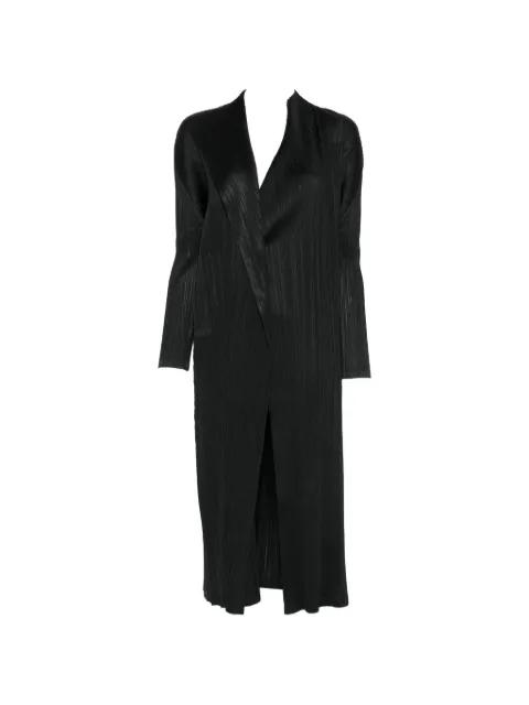 Facade pleated coat by ISSEY MIYAKE