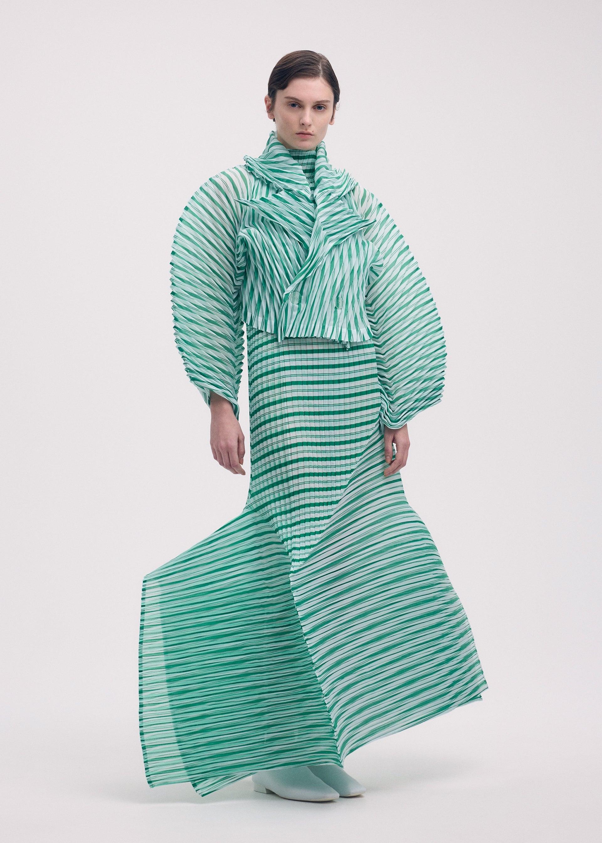 GENERIC STRIPES (HAND PLEATS) by ISSEY MIYAKE