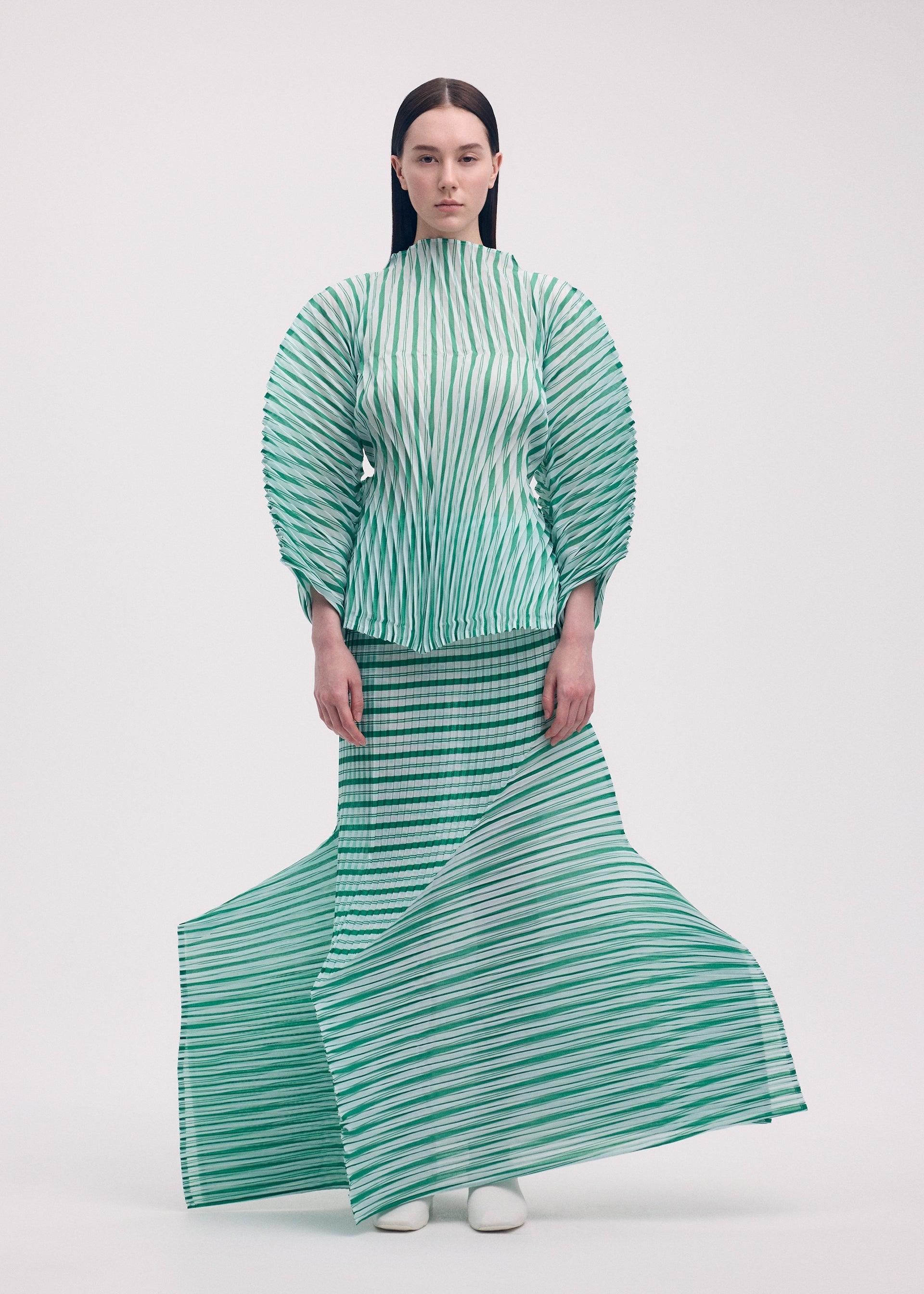 GENERIC STRIPES (HAND PLEATS) by ISSEY MIYAKE