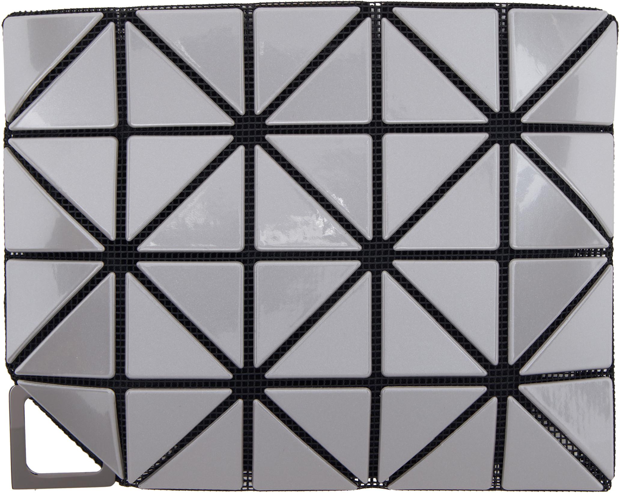 Gray Flipper Card Holder by ISSEY MIYAKE