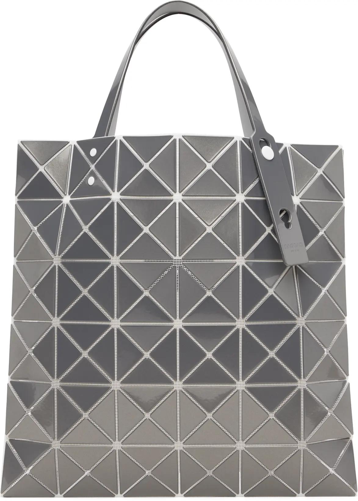 Gray Lucent Metallic Tote by ISSEY MIYAKE