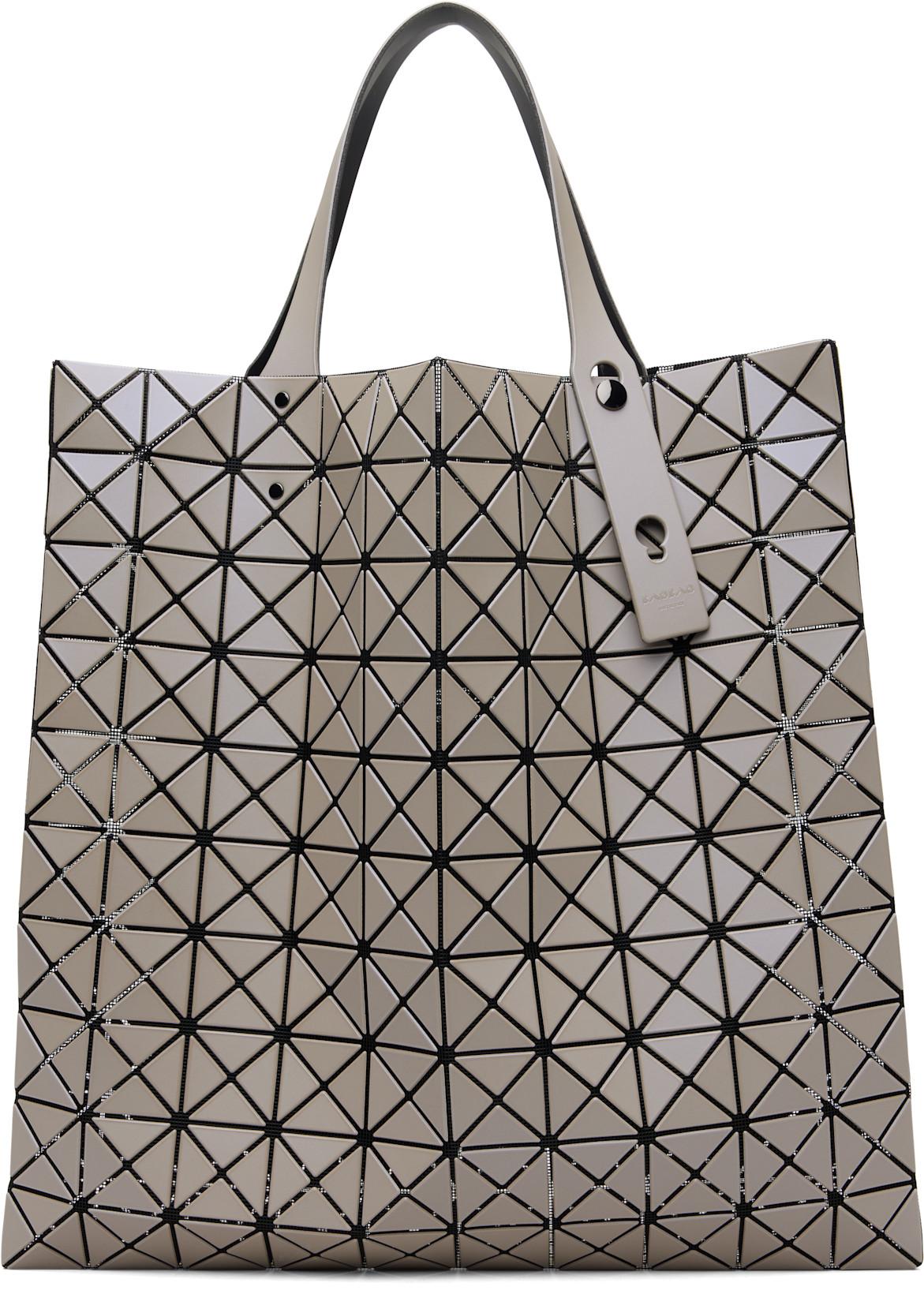 Gray Prism Matte-2 Tote by ISSEY MIYAKE