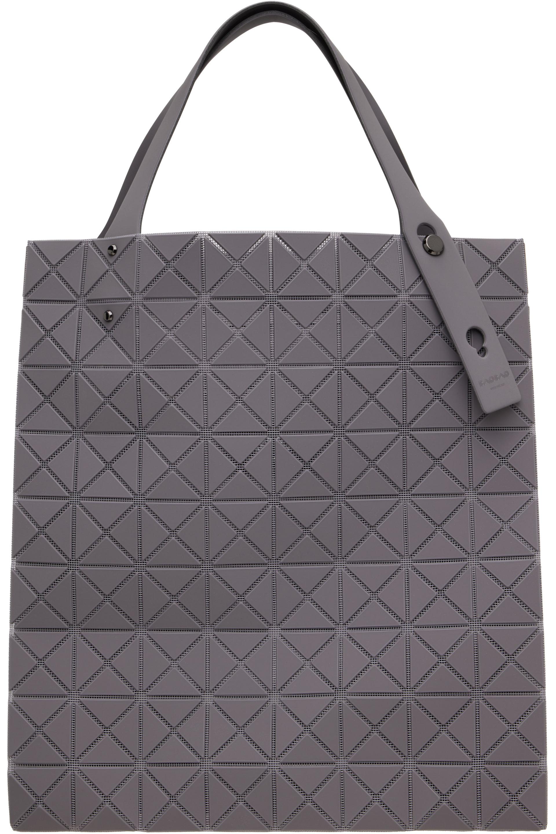 Gray Prism Plus Tote by ISSEY MIYAKE