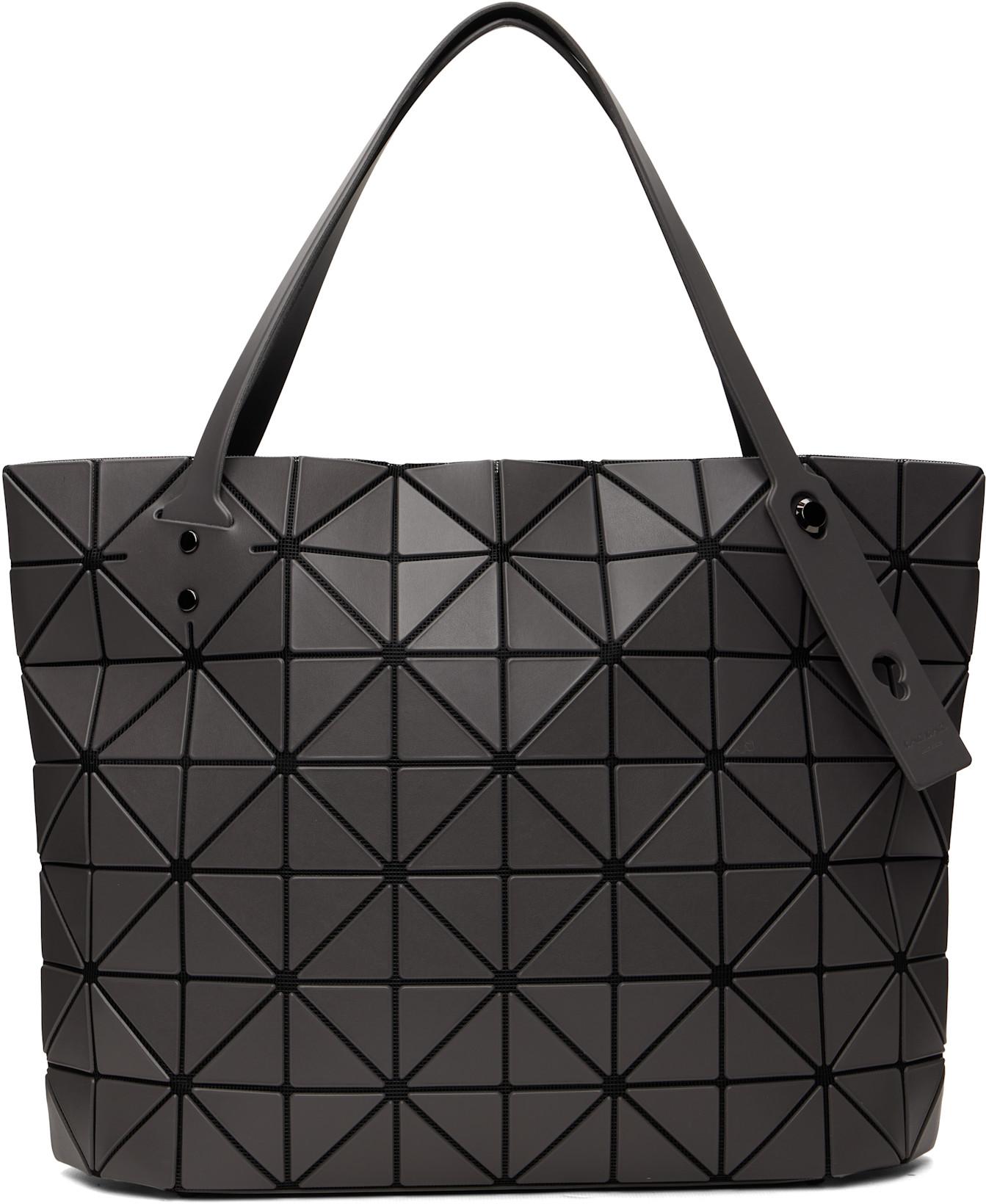 Gray Rock Matte Bag by ISSEY MIYAKE