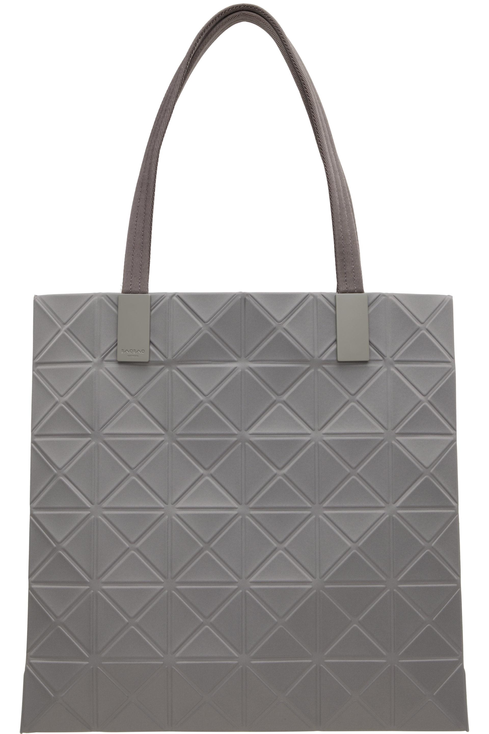 Gray Track Tote by ISSEY MIYAKE
