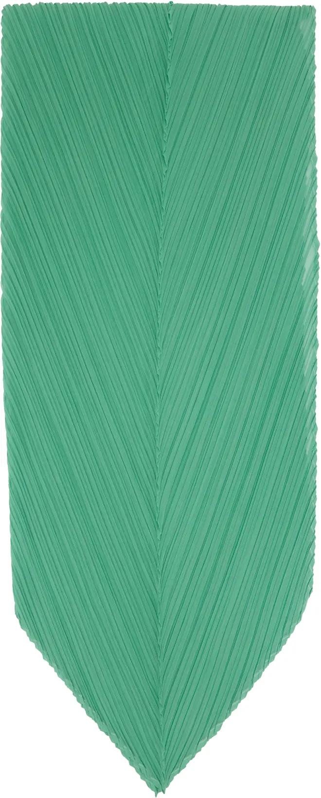 Green March Monthly Scarf by ISSEY MIYAKE