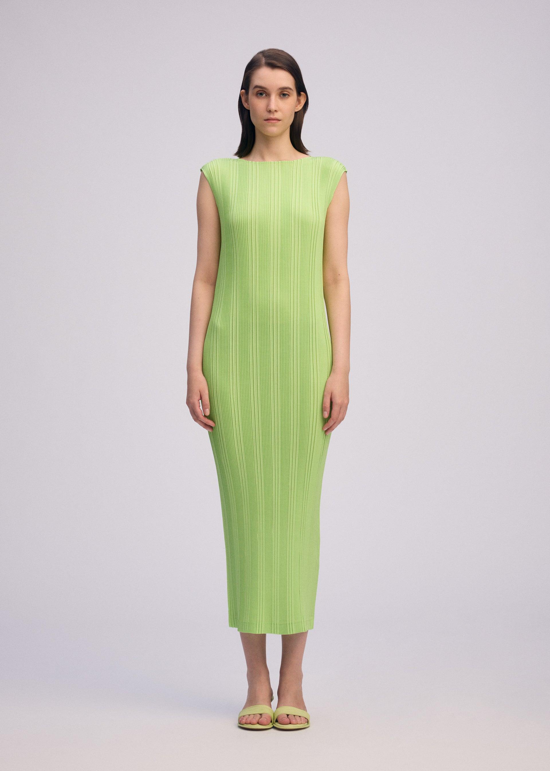 LINEN LIKE RIB PLEATS by ISSEY MIYAKE