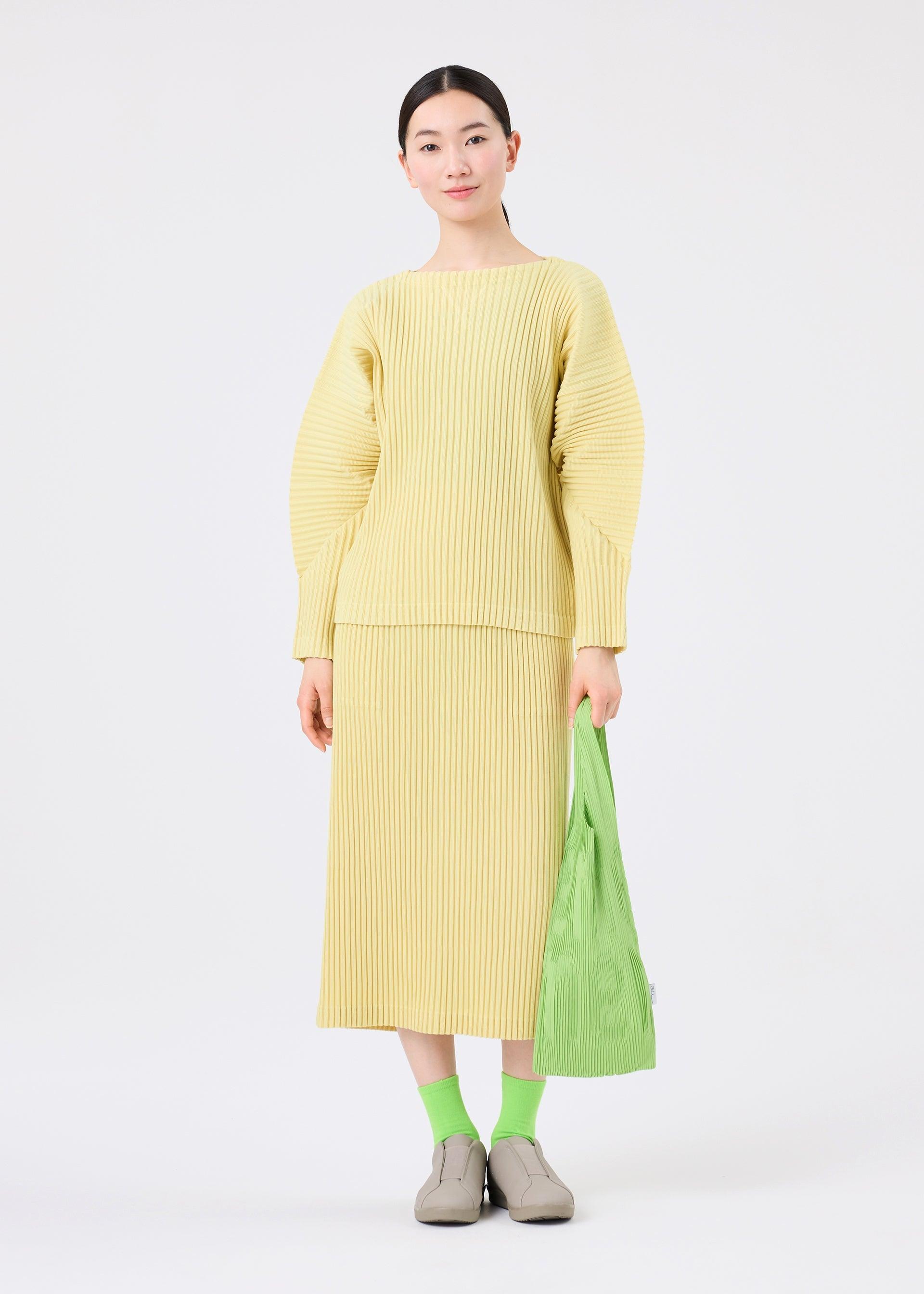 LOGO PLEATS BAG by ISSEY MIYAKE