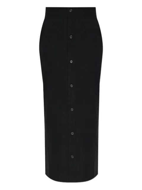 Like torso like shirt buttoned skirt by ISSEY MIYAKE