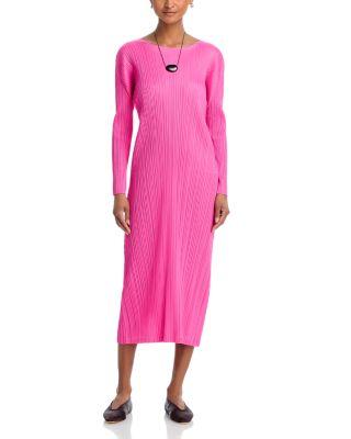 Long Sleeve Midi Dress by ISSEY MIYAKE