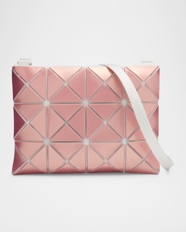 Lucent Metallic Geometric Crossbody Bag by ISSEY MIYAKE