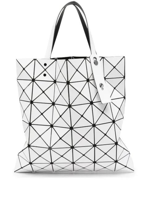 Lucent geometric-pattern tote bag by ISSEY MIYAKE
