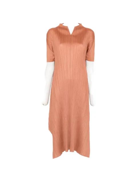 March pleated midi dress by ISSEY MIYAKE