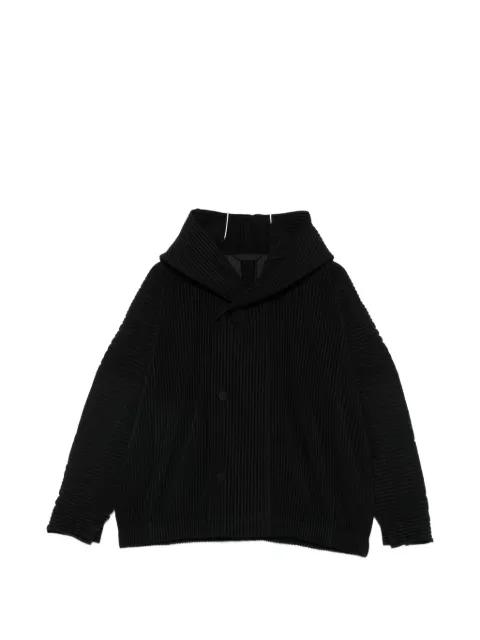 March plissé buttoned jacket by ISSEY MIYAKE