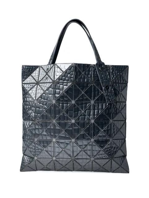 Meta Kaiju triangular tiles tote bag by ISSEY MIYAKE