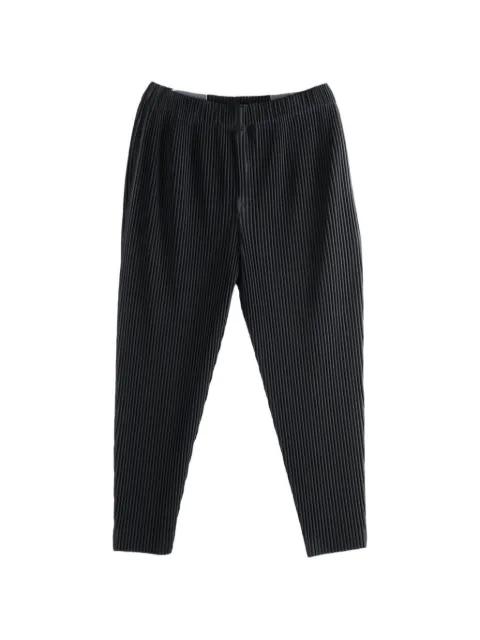 Monthly Colors : April pleated tapered trousers by ISSEY MIYAKE