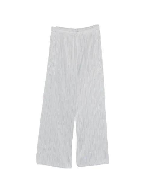 Monthly Colors : February pleated trousers by ISSEY MIYAKE