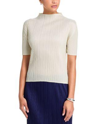 Monthly Colors May Funnel Neck Top by ISSEY MIYAKE
