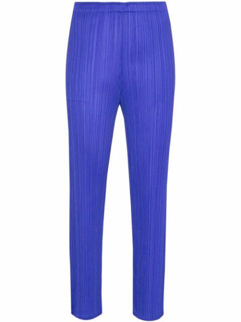Monthly Colours January plissé trousers by ISSEY MIYAKE