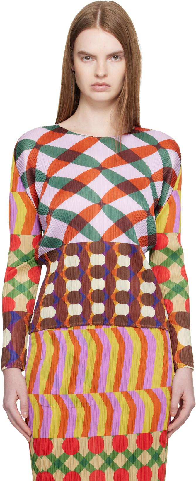 Multicolor Harmony T-shirt by ISSEY MIYAKE
