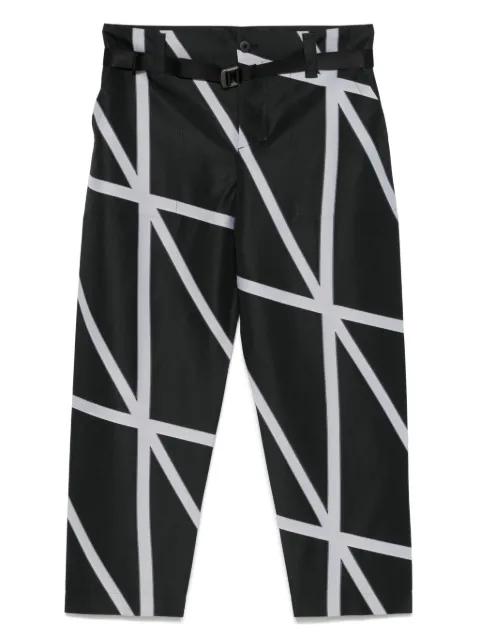 NO.5 jacquard trousers by ISSEY MIYAKE
