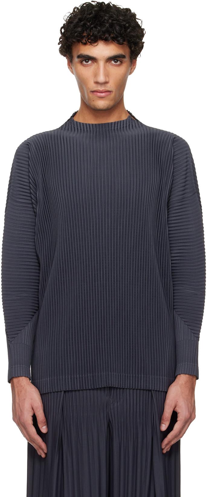Navy Monthly Colors December Top by ISSEY MIYAKE
