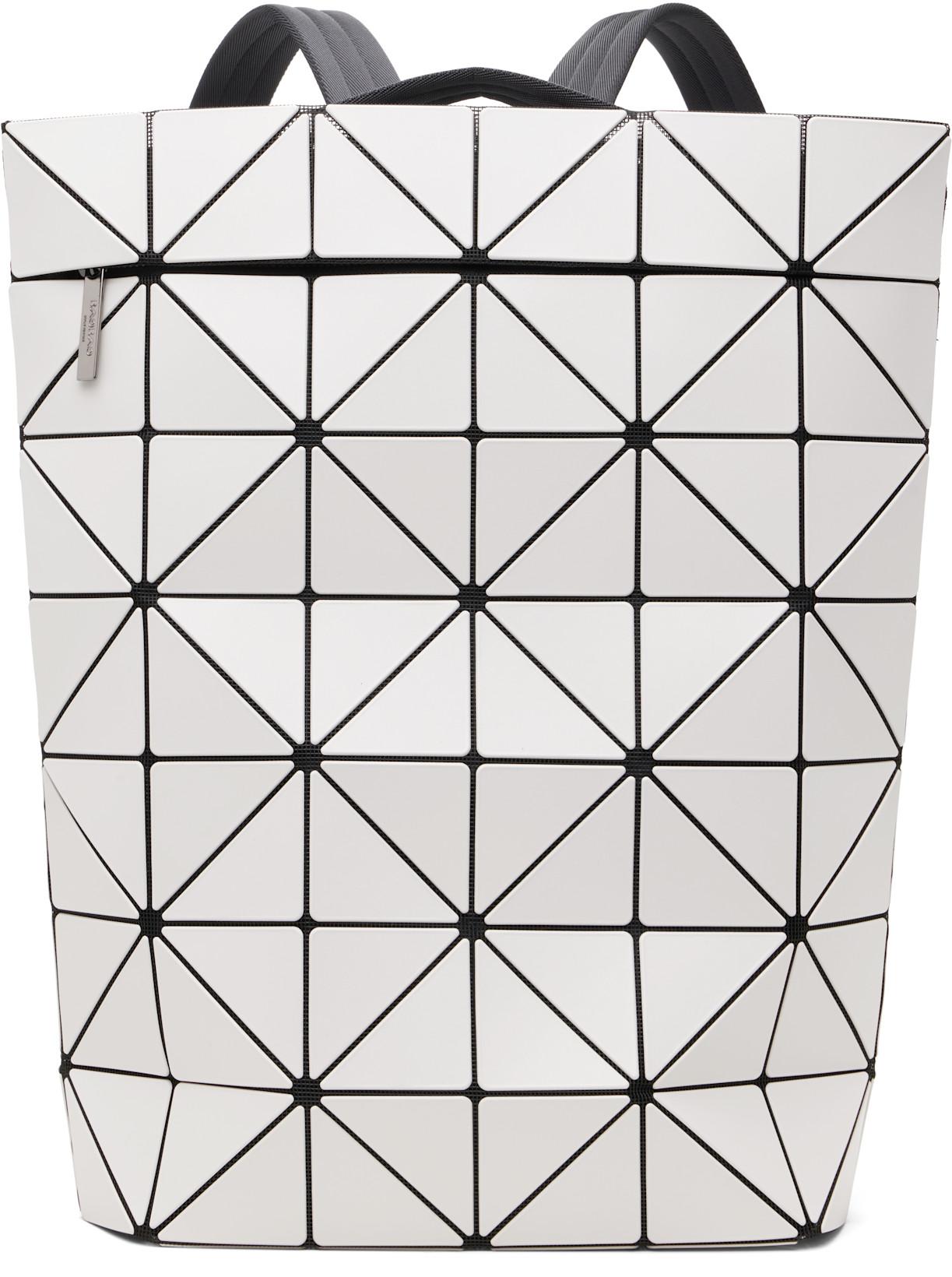 Off-White Blocky Backpack by ISSEY MIYAKE