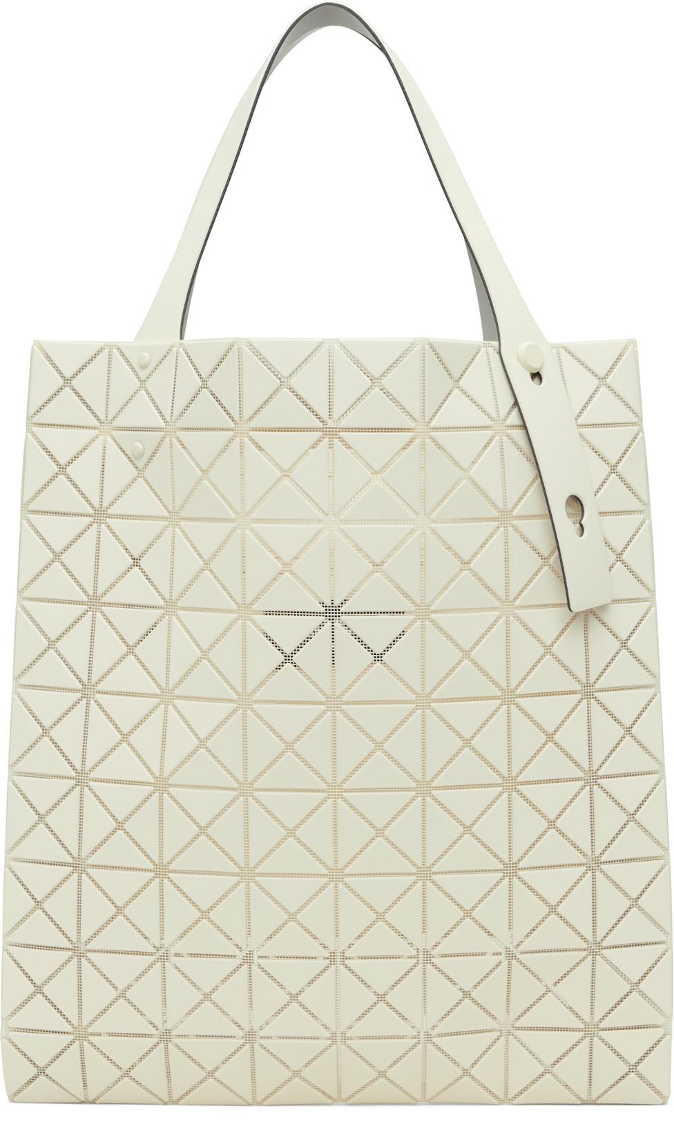 Off-White Prism Plus Tote by ISSEY MIYAKE