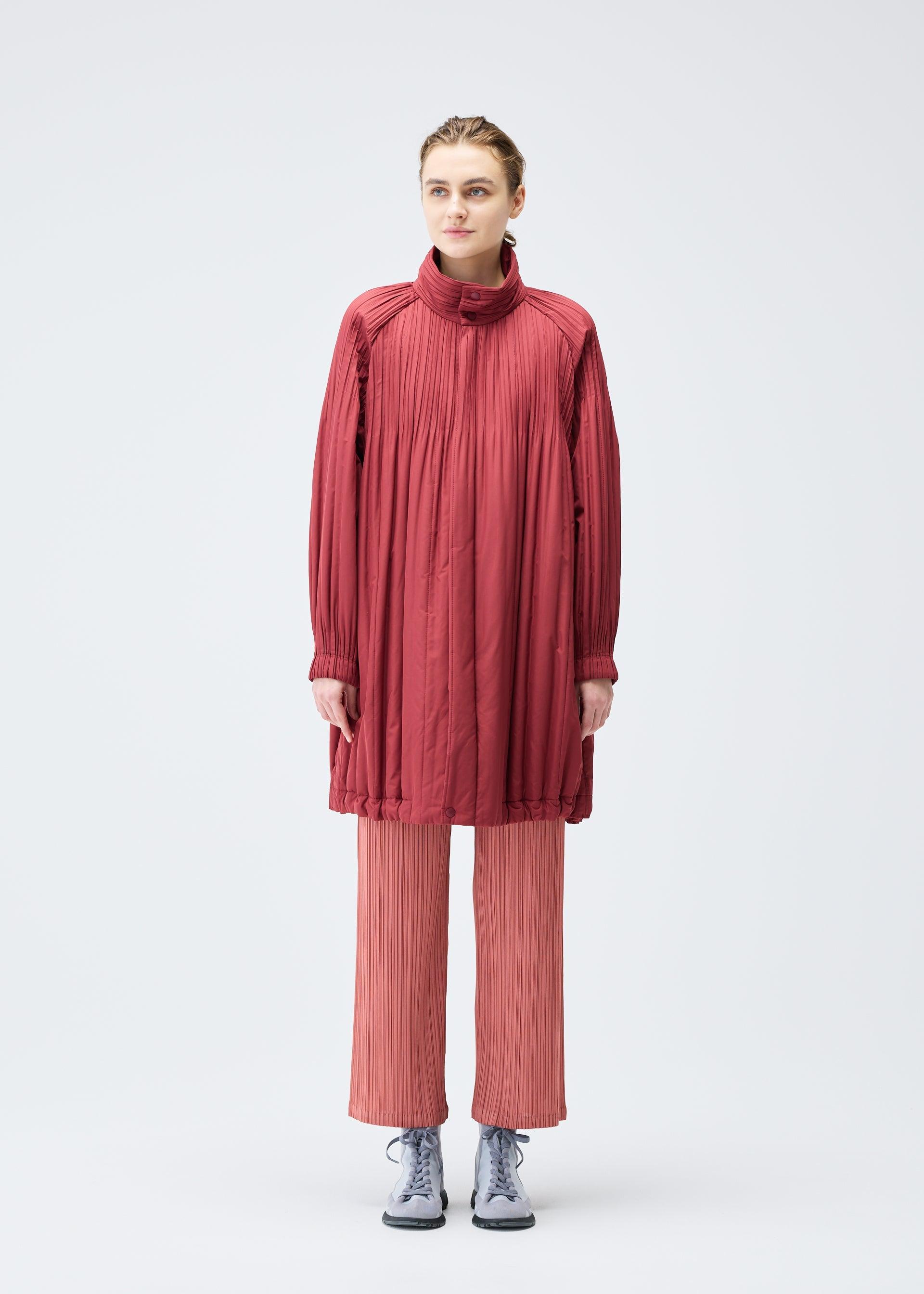 PADDED PLEATS COAT by ISSEY MIYAKE