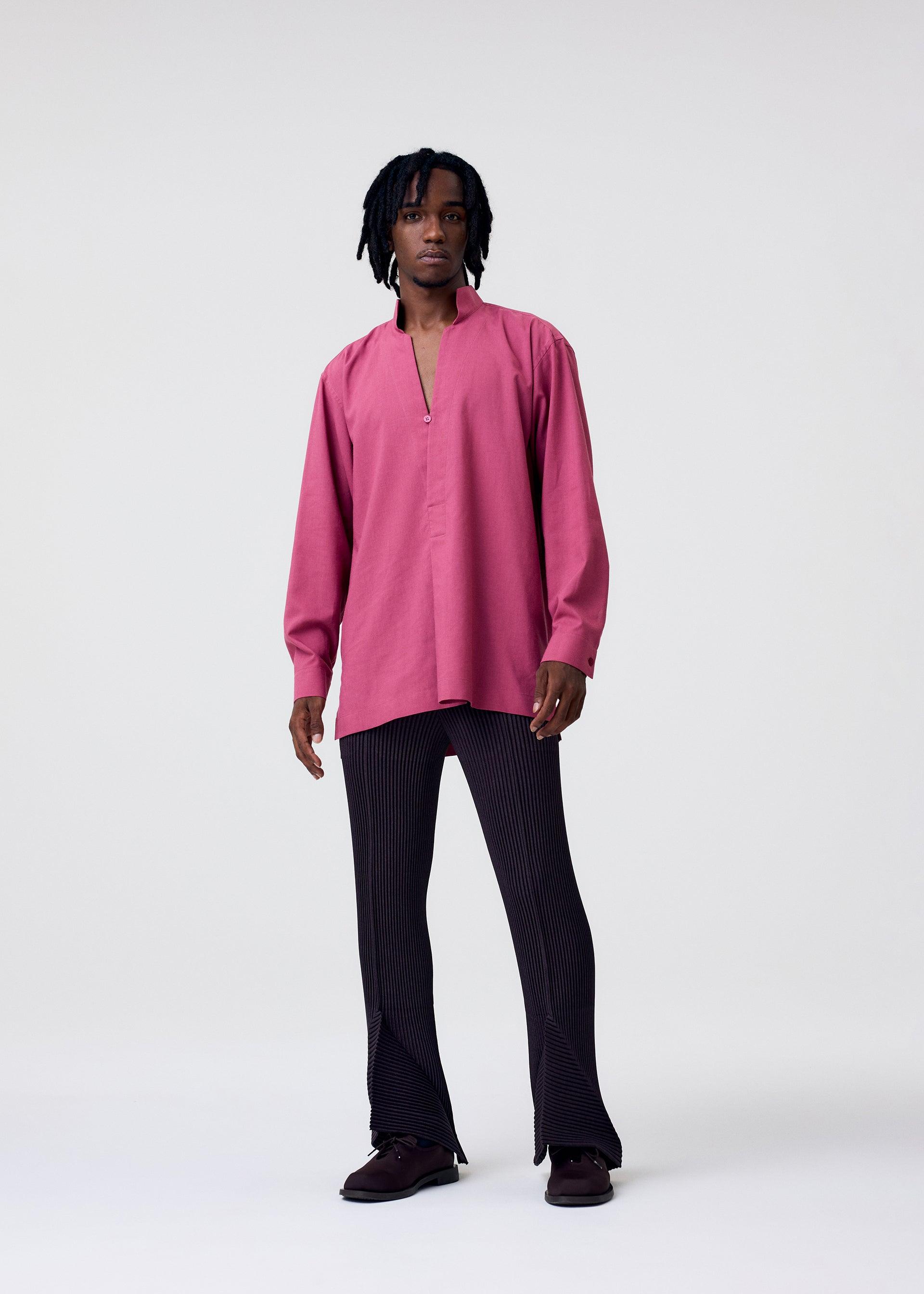 PL RAMIE SHIRT by ISSEY MIYAKE