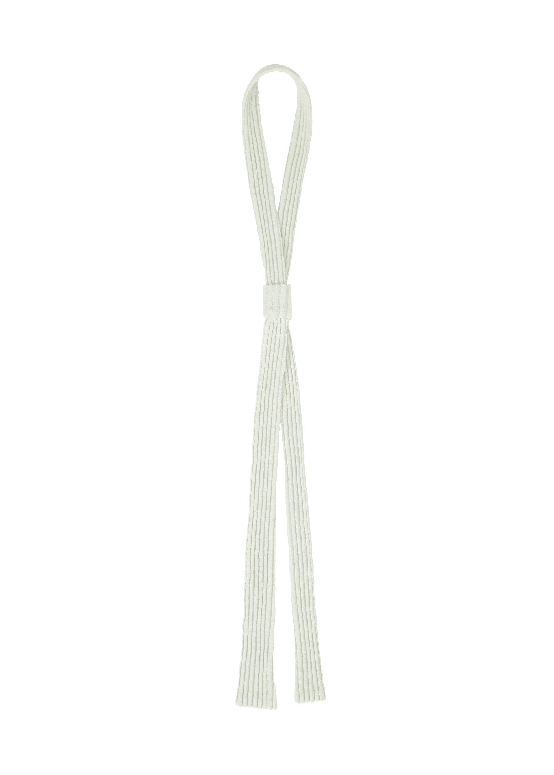 PLEATED SEERSUCKER TIE by ISSEY MIYAKE