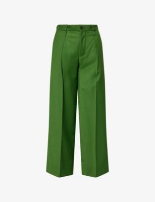 Palindrome Reversible Wool-Blend Trousers by ISSEY MIYAKE