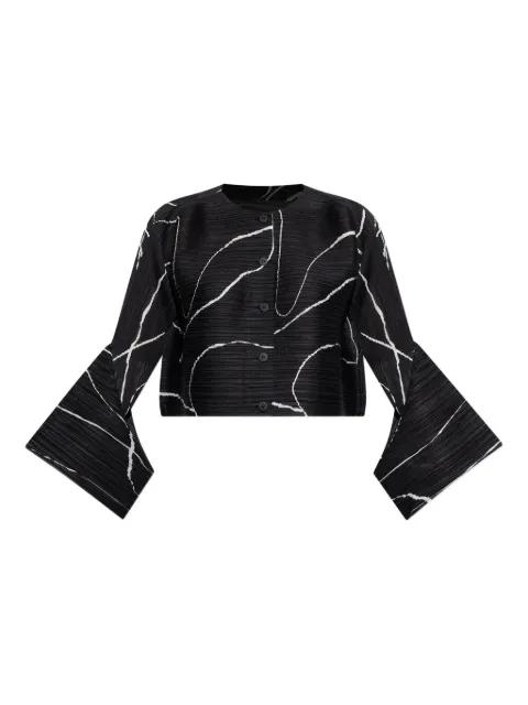 Pause plissé jacket by ISSEY MIYAKE