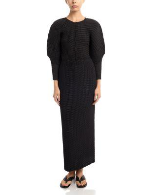 Pleated Maxi Skirt by ISSEY MIYAKE