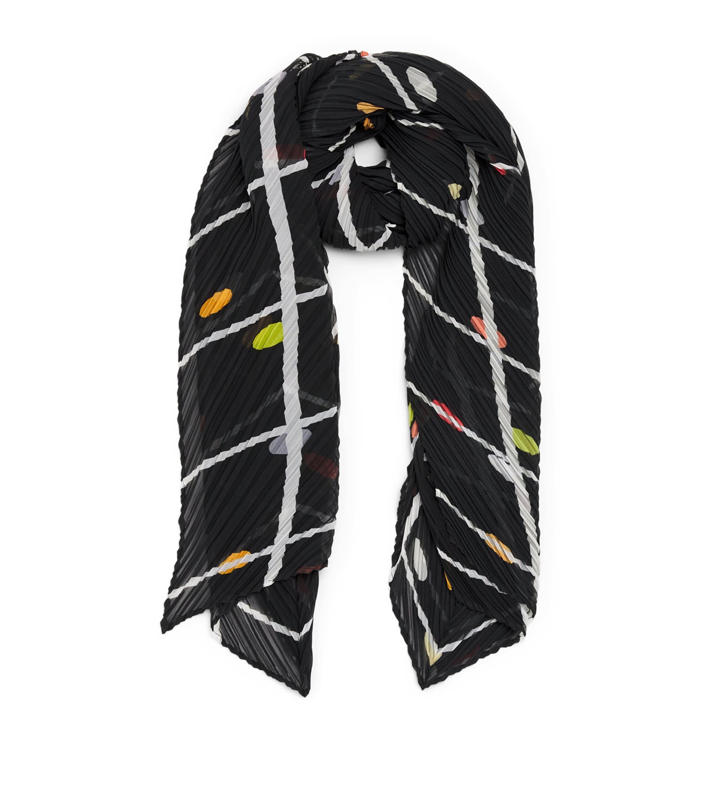 Pleats Please Issey Miyake Crossing Dots Scarf by ISSEY MIYAKE