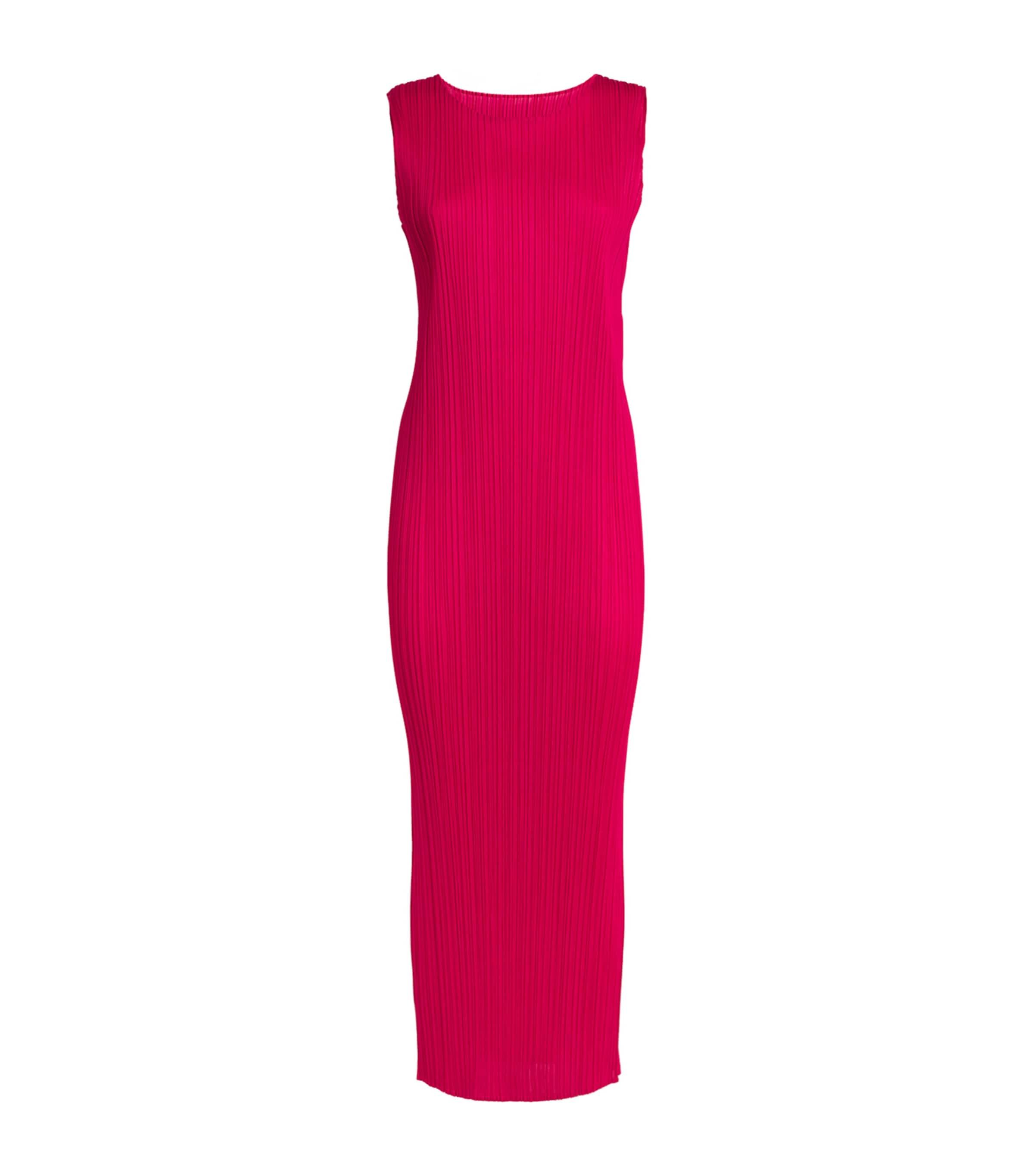 Pleats Please Issey Miyake New Colorful Basics Maxi Dress by ISSEY MIYAKE