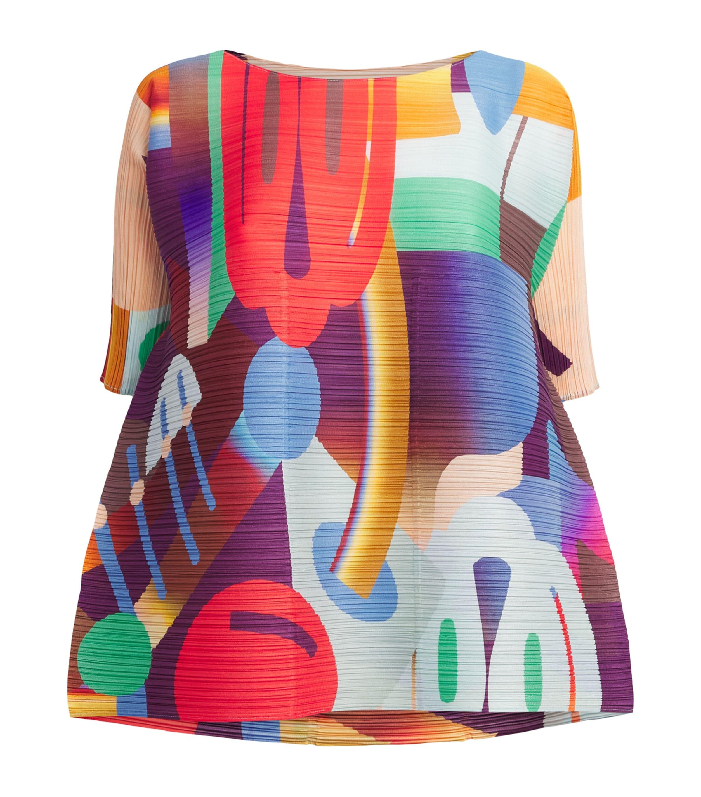 Pleats Please Issey Miyake Pleated Playground T-Shirt by ISSEY MIYAKE
