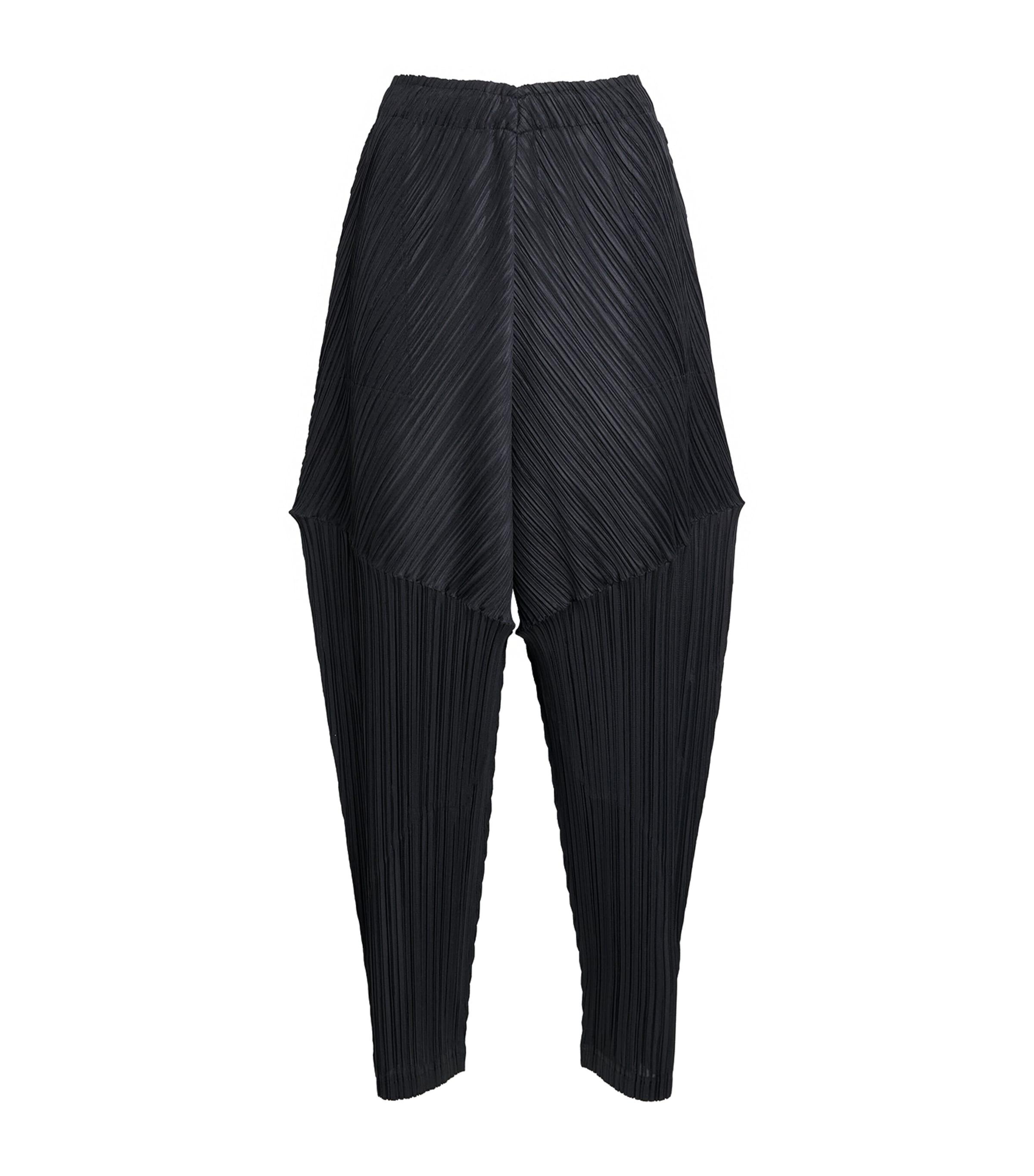Pleats Please Issey Miyake Thicker Bottoms 2 Trousers by ISSEY MIYAKE