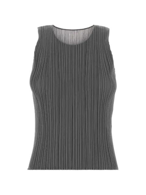 Pleats Please sleeveless tank top by ISSEY MIYAKE