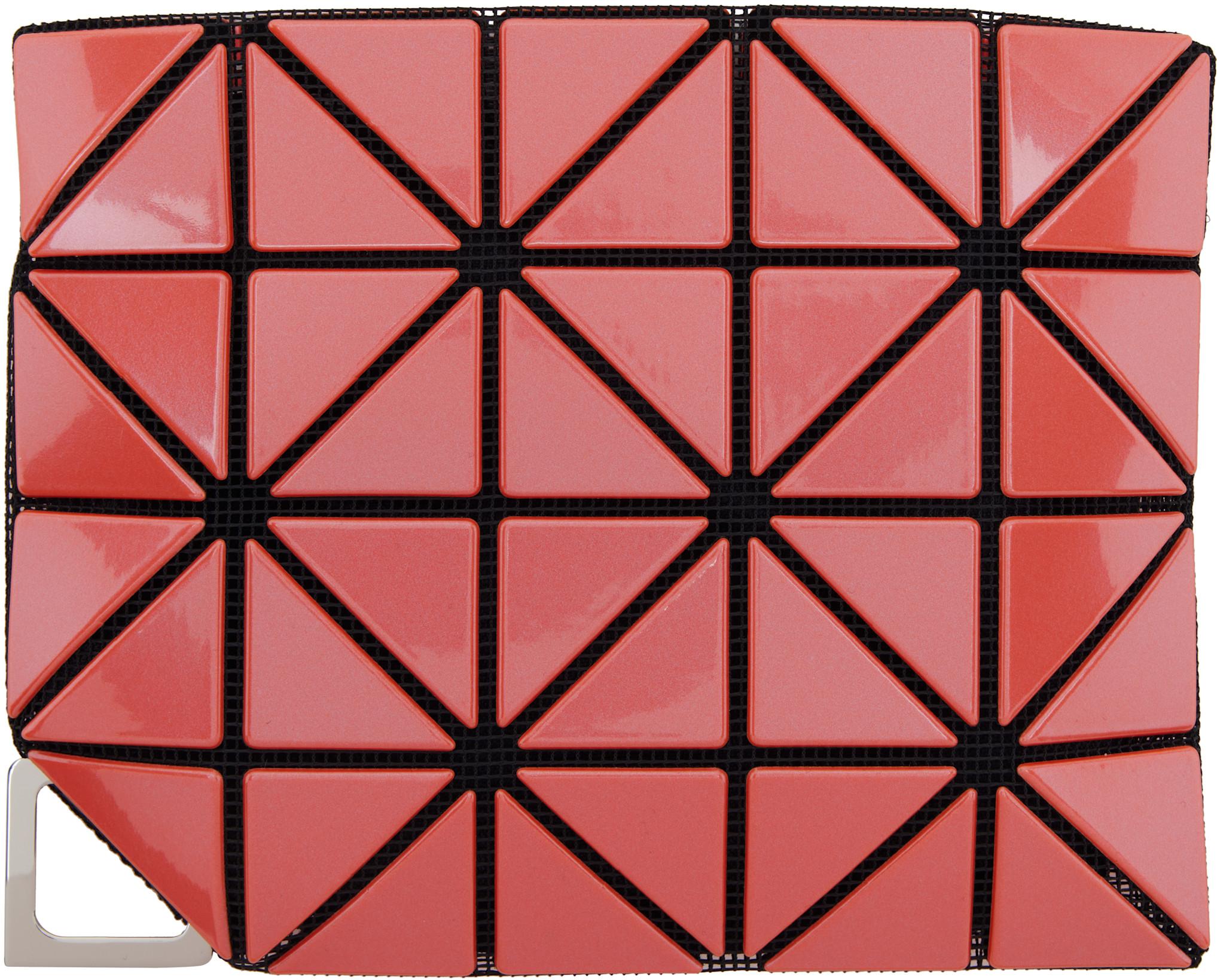 Red Flipper Card Holder by ISSEY MIYAKE