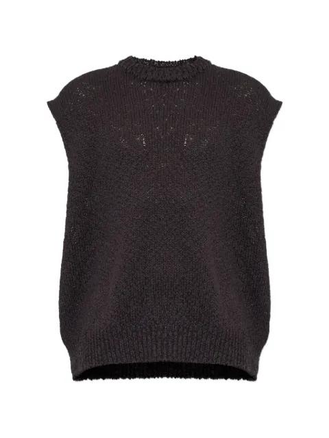 Risotto sleeveless sweater by ISSEY MIYAKE