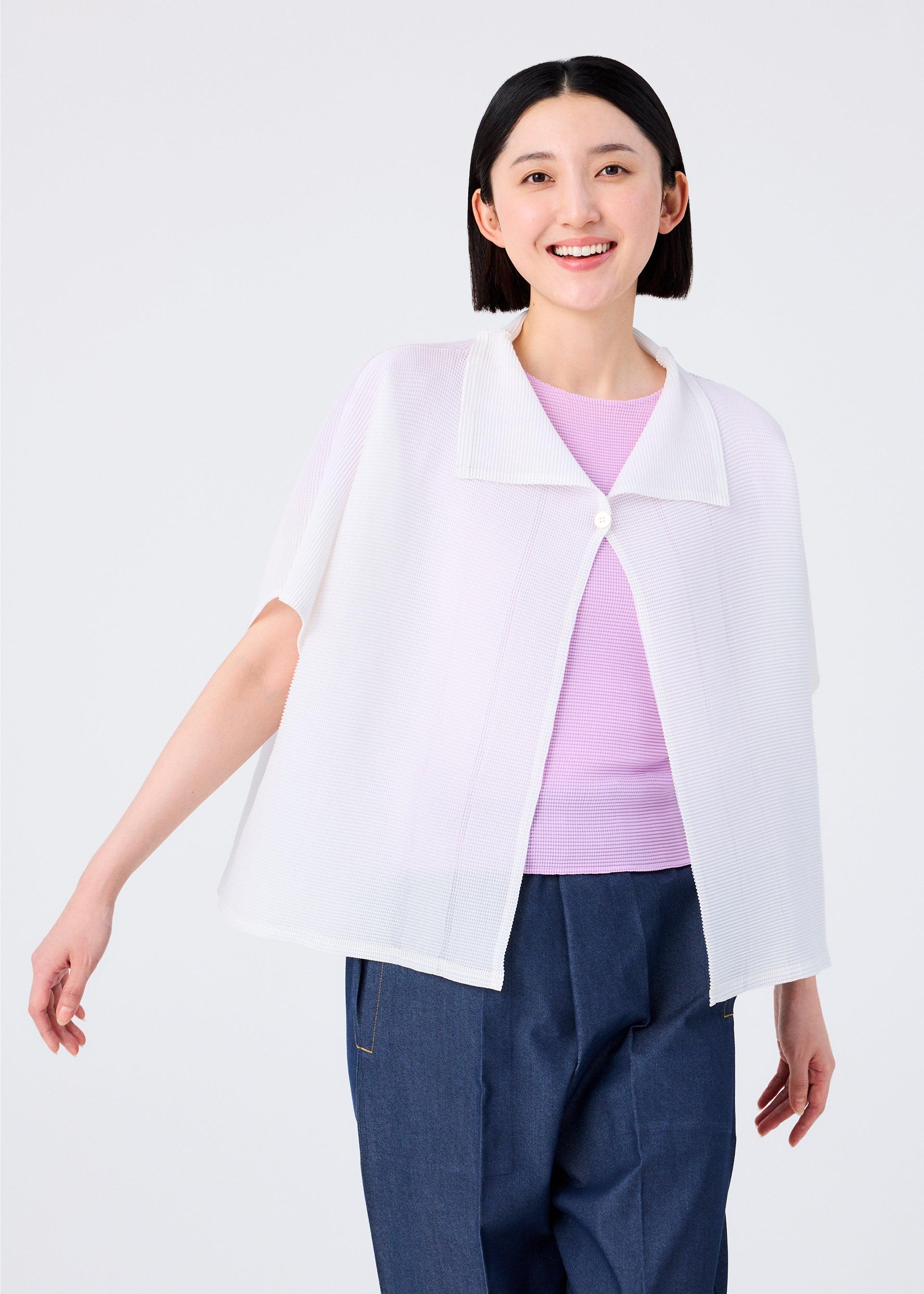SQUARE STRETCH PLEATS by ISSEY MIYAKE