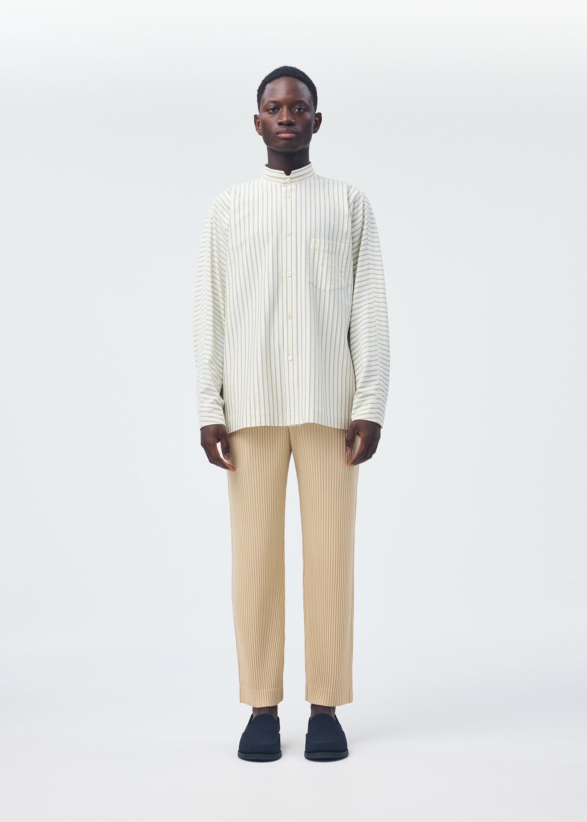 STRIPE JERSEY SHIRT by ISSEY MIYAKE